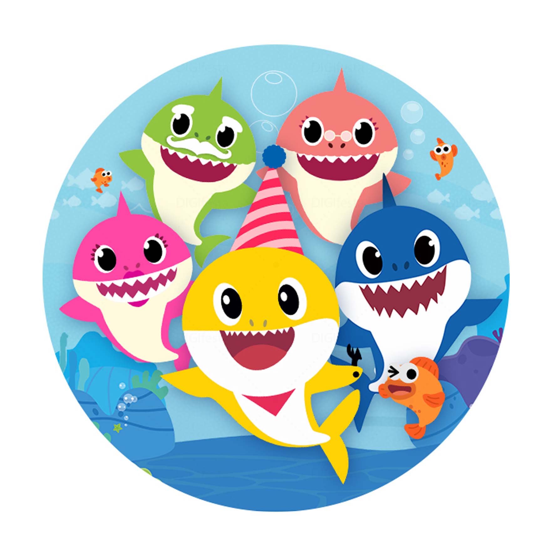 erros comuns ao imprimir moldes do baby shark