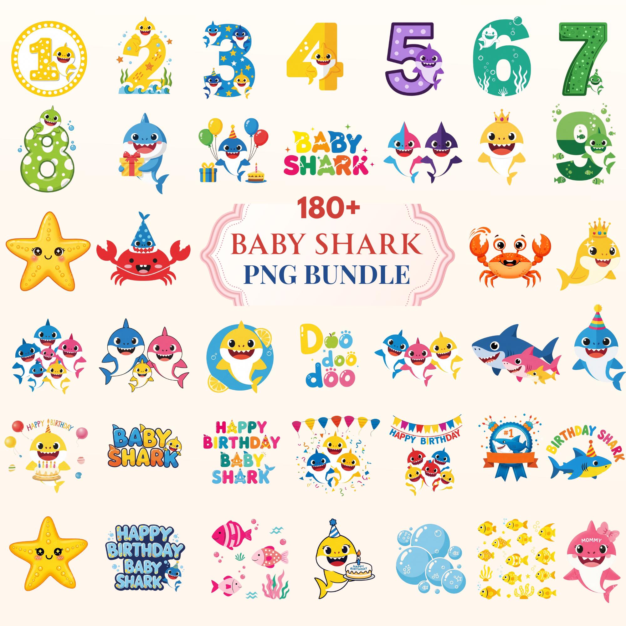 erros comuns ao imprimir moldes do baby shark