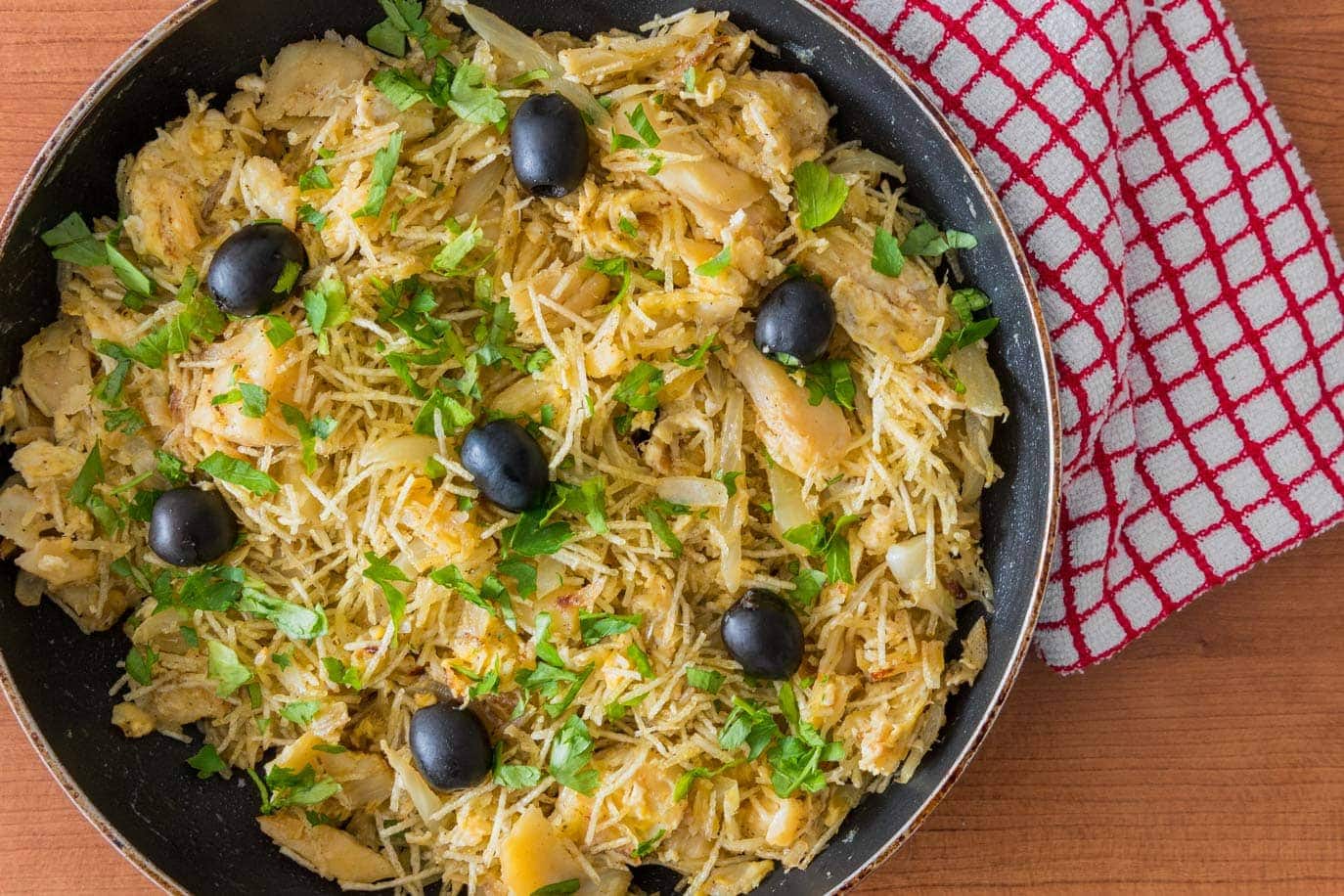 bacalhau à brás original vs variações modernas