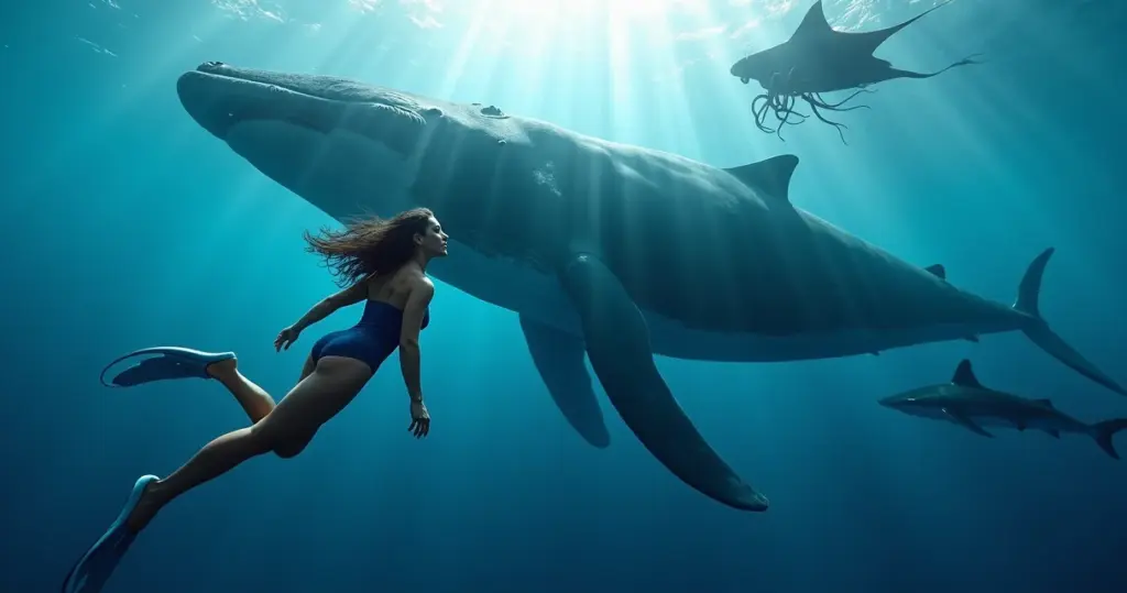 Baleia Azul Versus Outros Gigantes: Qual É o Verdadeiro Rei do Mar?