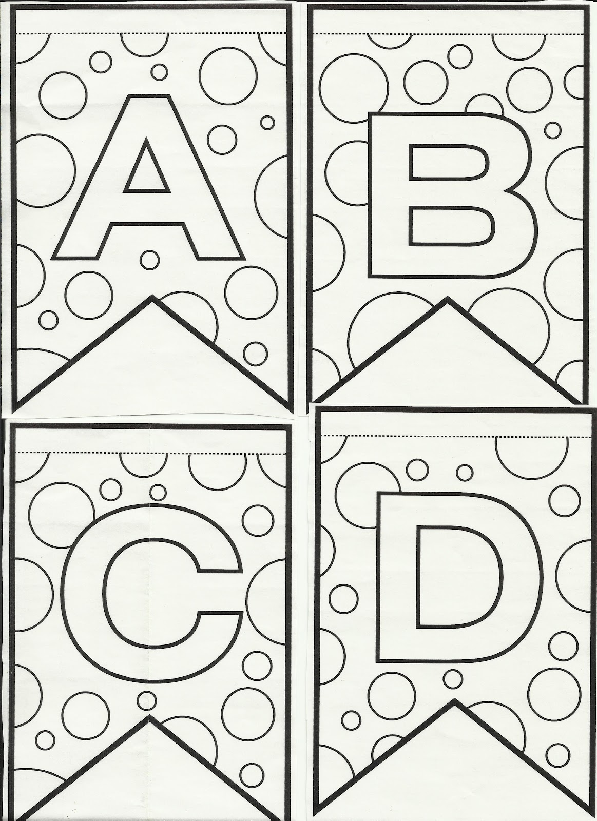 bandeirinhas para imprimir e colorir com nome