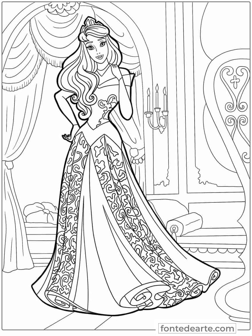 Barbie para colorir grátis