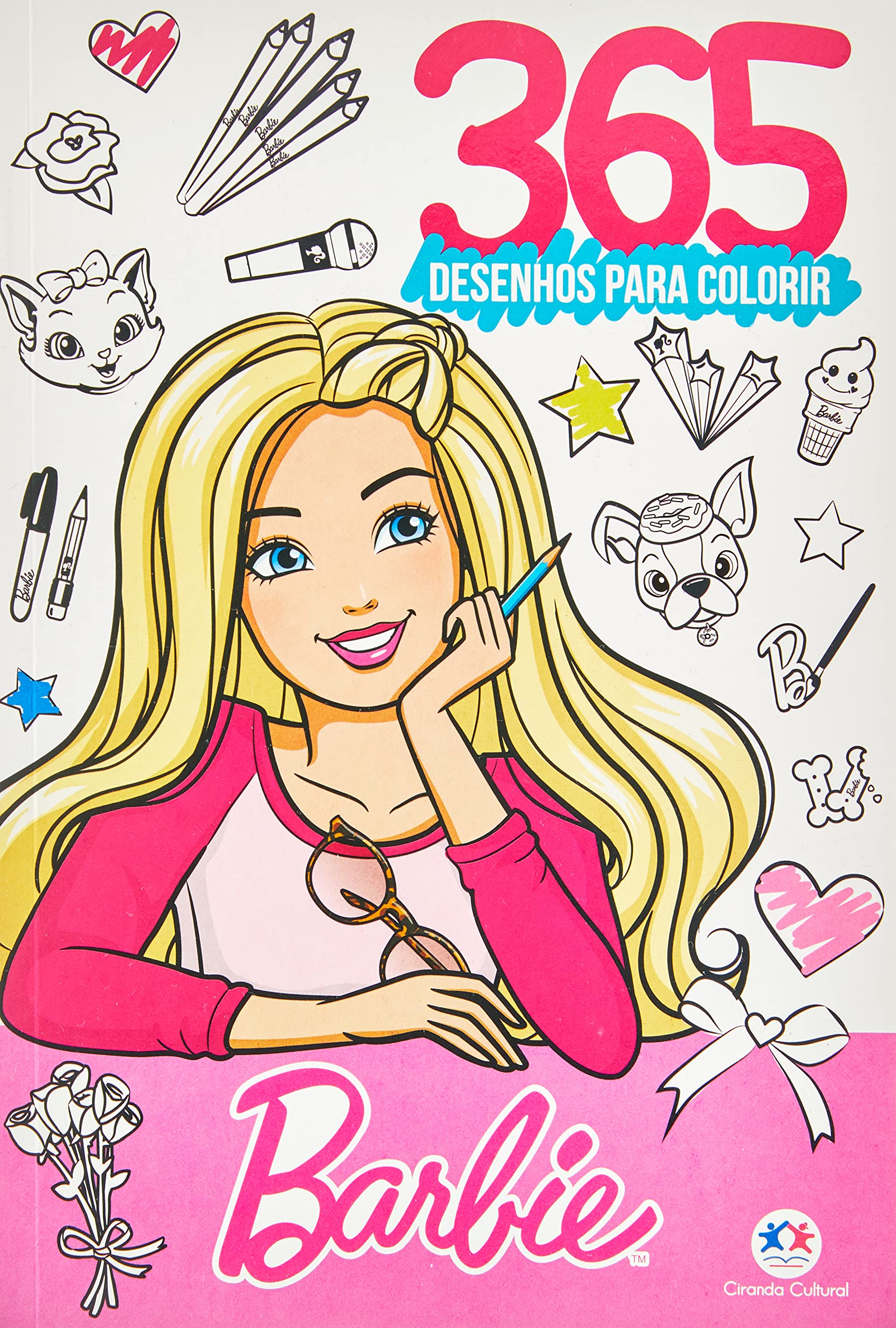 Barbie para colorir grátis