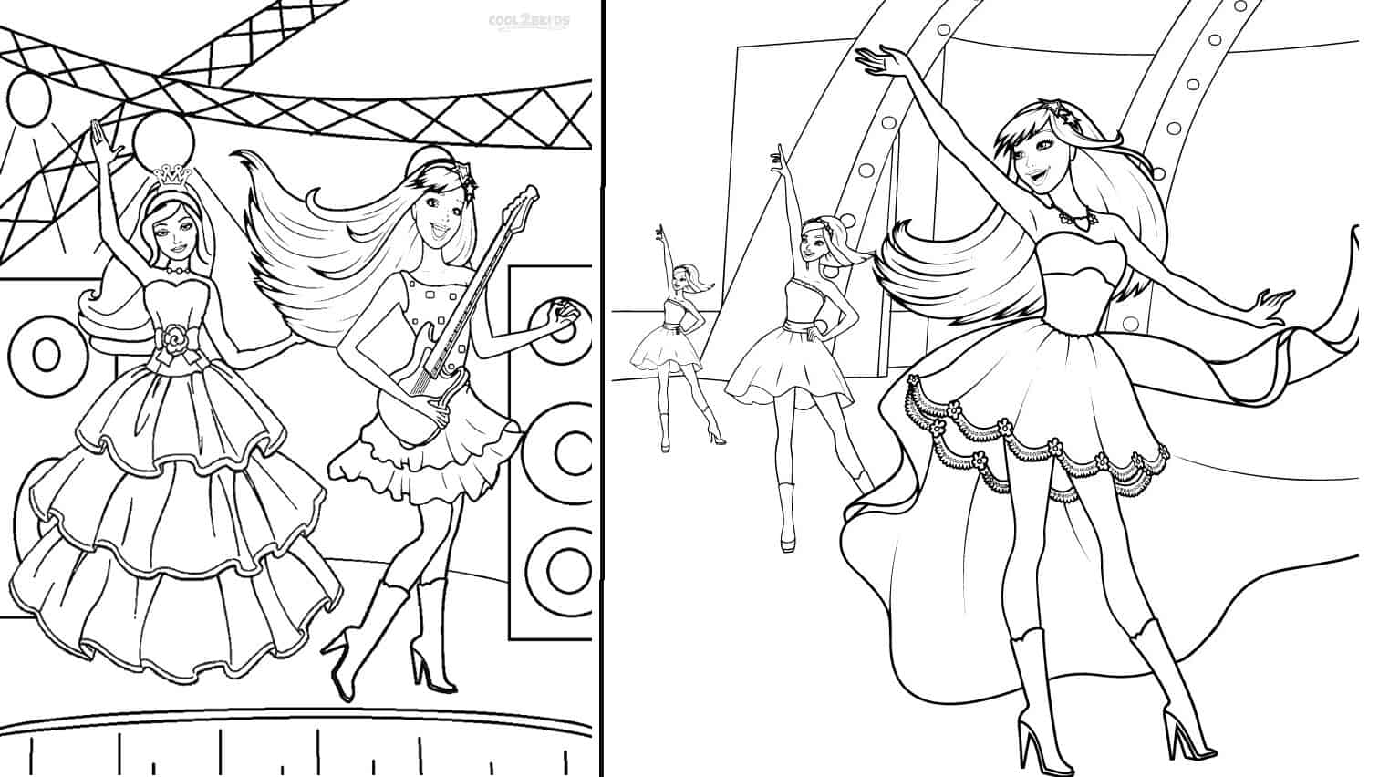 desenhos da barbie sereia para colorir