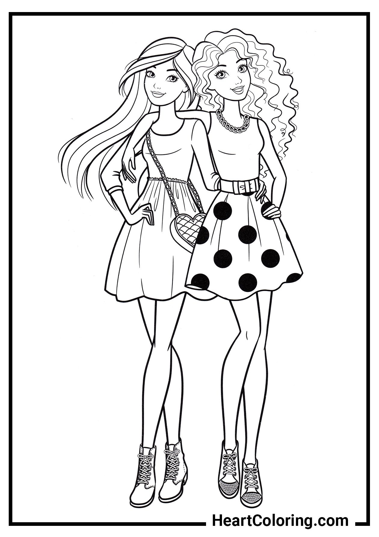 barbie para colorir