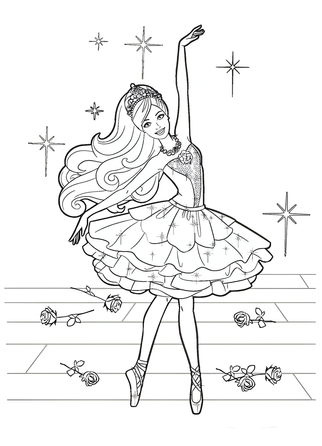 erros comuns ao imprimir desenhos da barbie