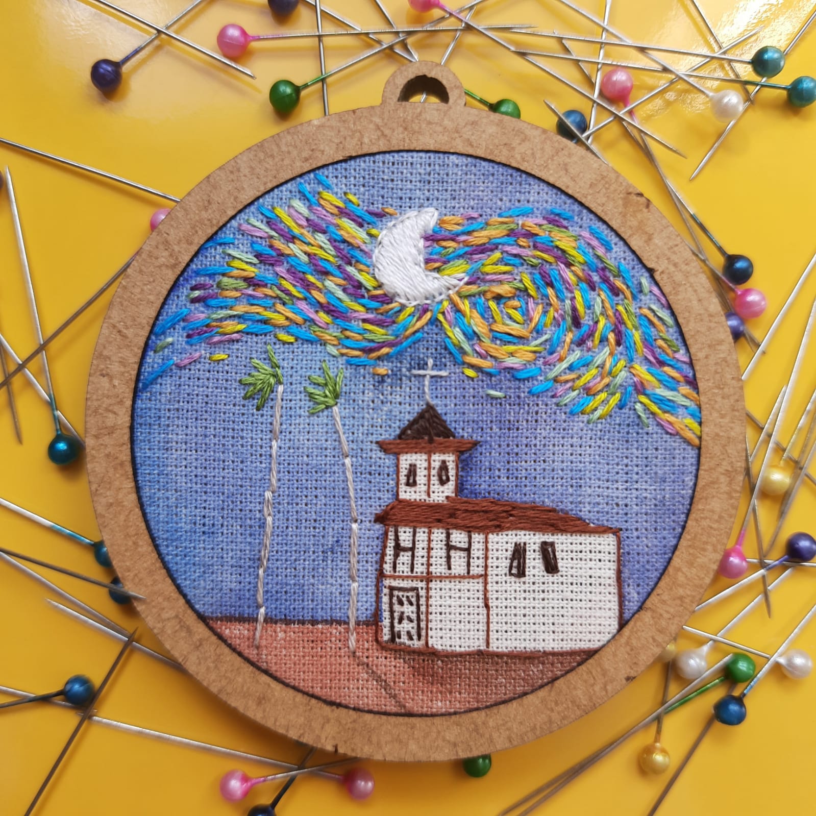 Bastidor bordado personalizado