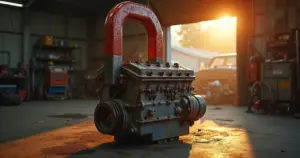Bloco do motor: o teste do ímã que revela se vale a pena comprar usado