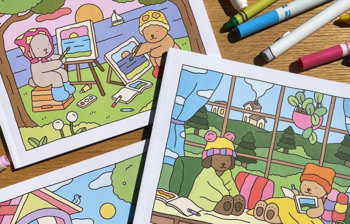 bobbie goods vs outros livros de colorir