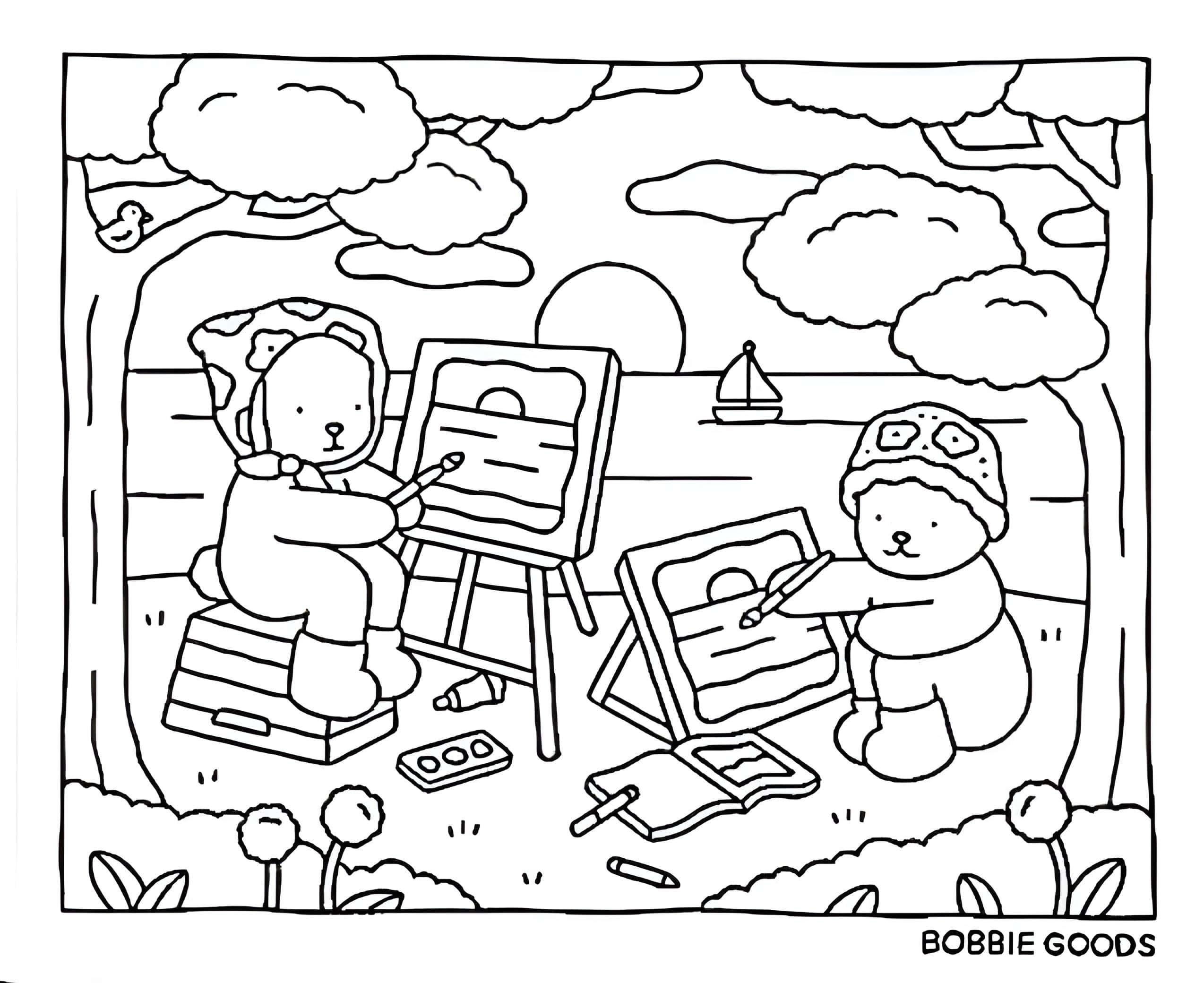 melhores livros de colorir bobbie goods para comprar