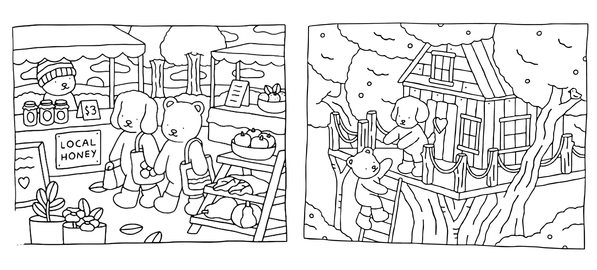 bobbie goods para colorir