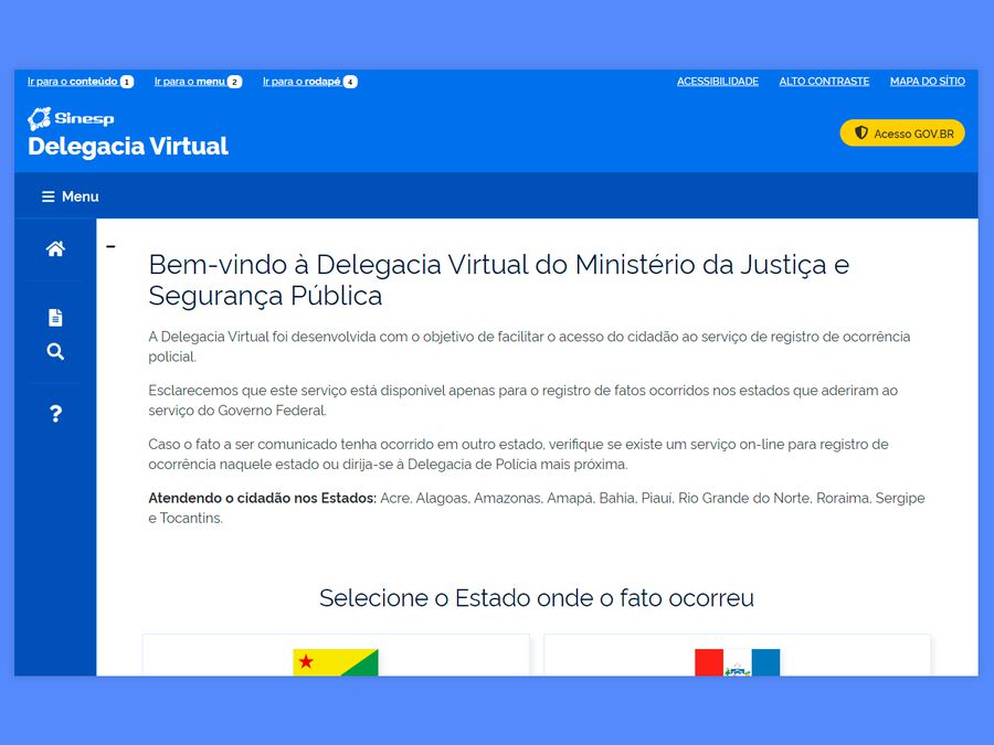 erros comuns ao registrar bo online