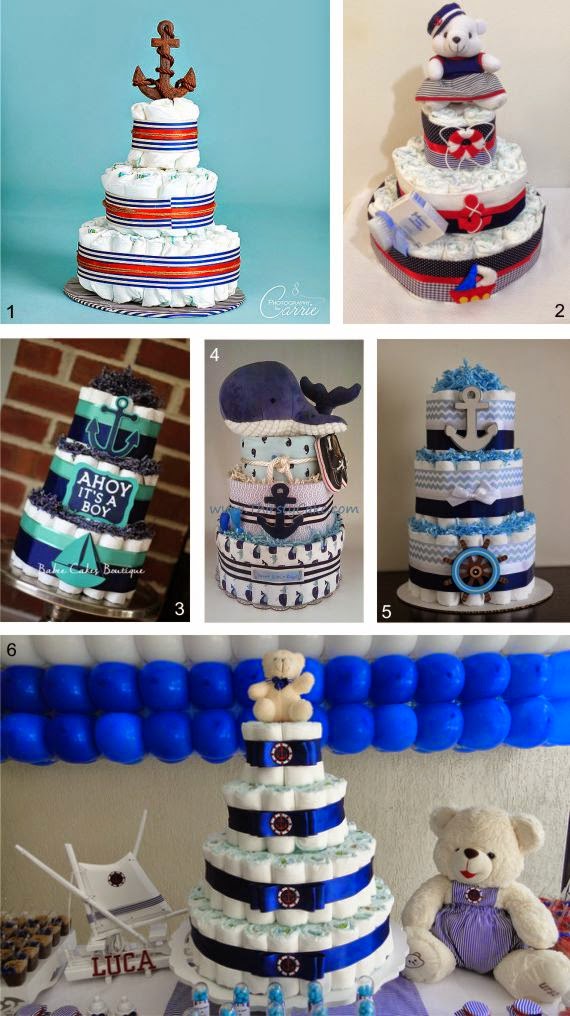 como fazer bolo de fraldas