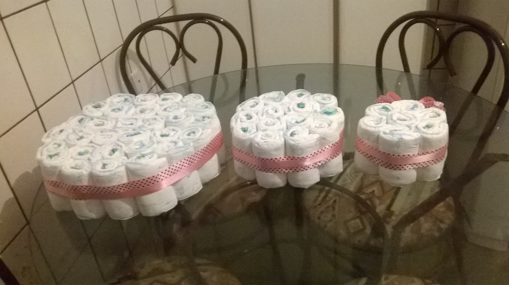 bolo de fraldas chá revelação