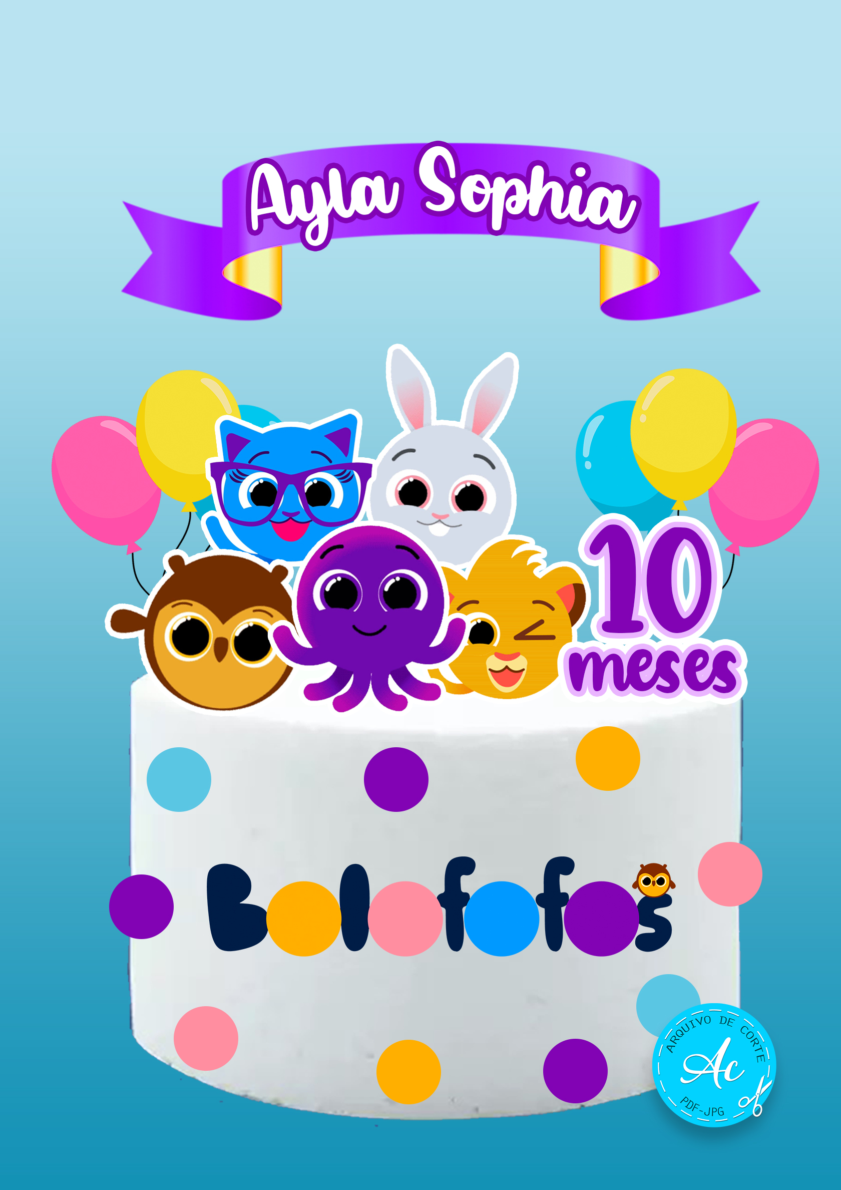 bolofofos para lembrancinhas