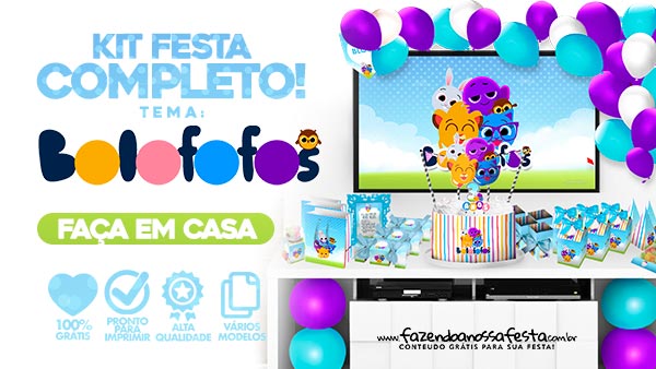 bolofofos para convite digital