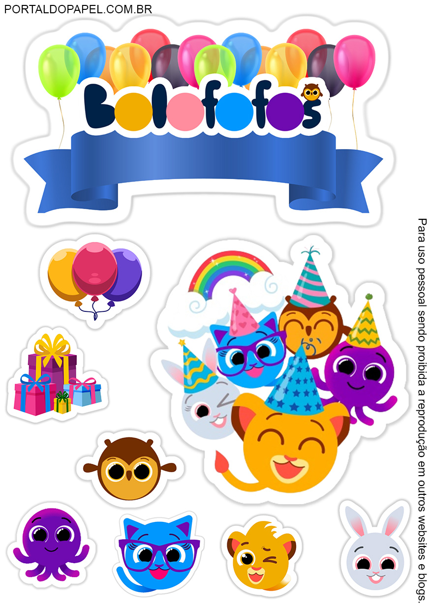 bolofofos para lembrancinhas