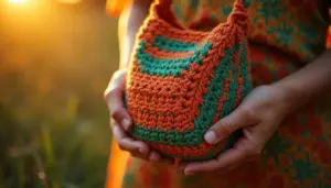 Bolsas de crochê que duram anos: o truque dos materiais