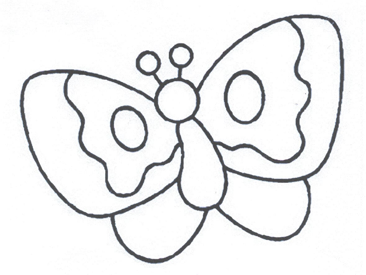 melhores desenhos de borboletas para colorir grátis