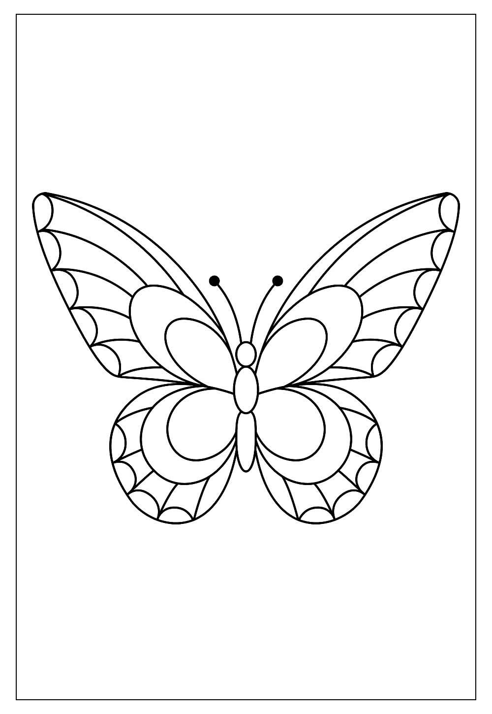 melhores desenhos de borboletas para colorir grátis