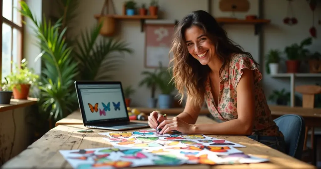 27 Ideias de Borboletas para Imprimir que Transformam Qualquer Projeto