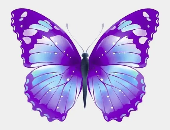 erros comuns ao imprimir moldes de borboleta