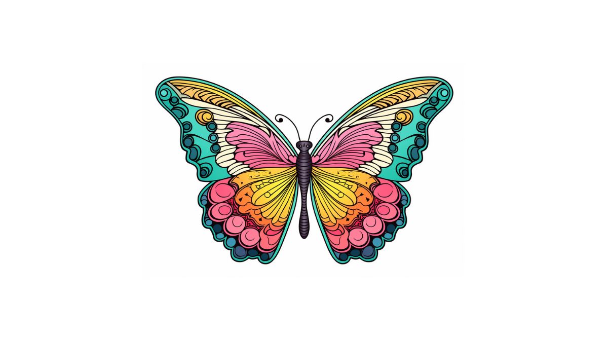 borboletas para imprimir