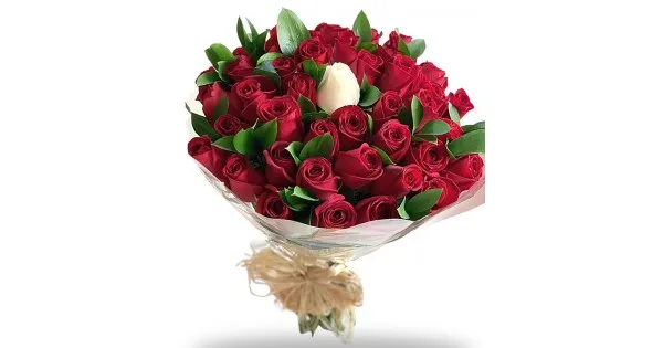 como cuidar de um buquê de rosas vermelhas e brancas