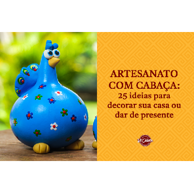 ideias de artesanato com cabaça seca