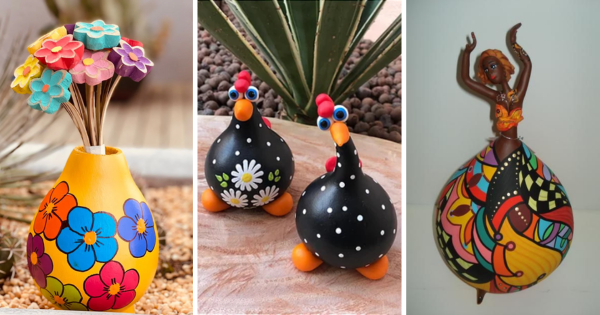 erros comuns ao secar cabaça para artesanato