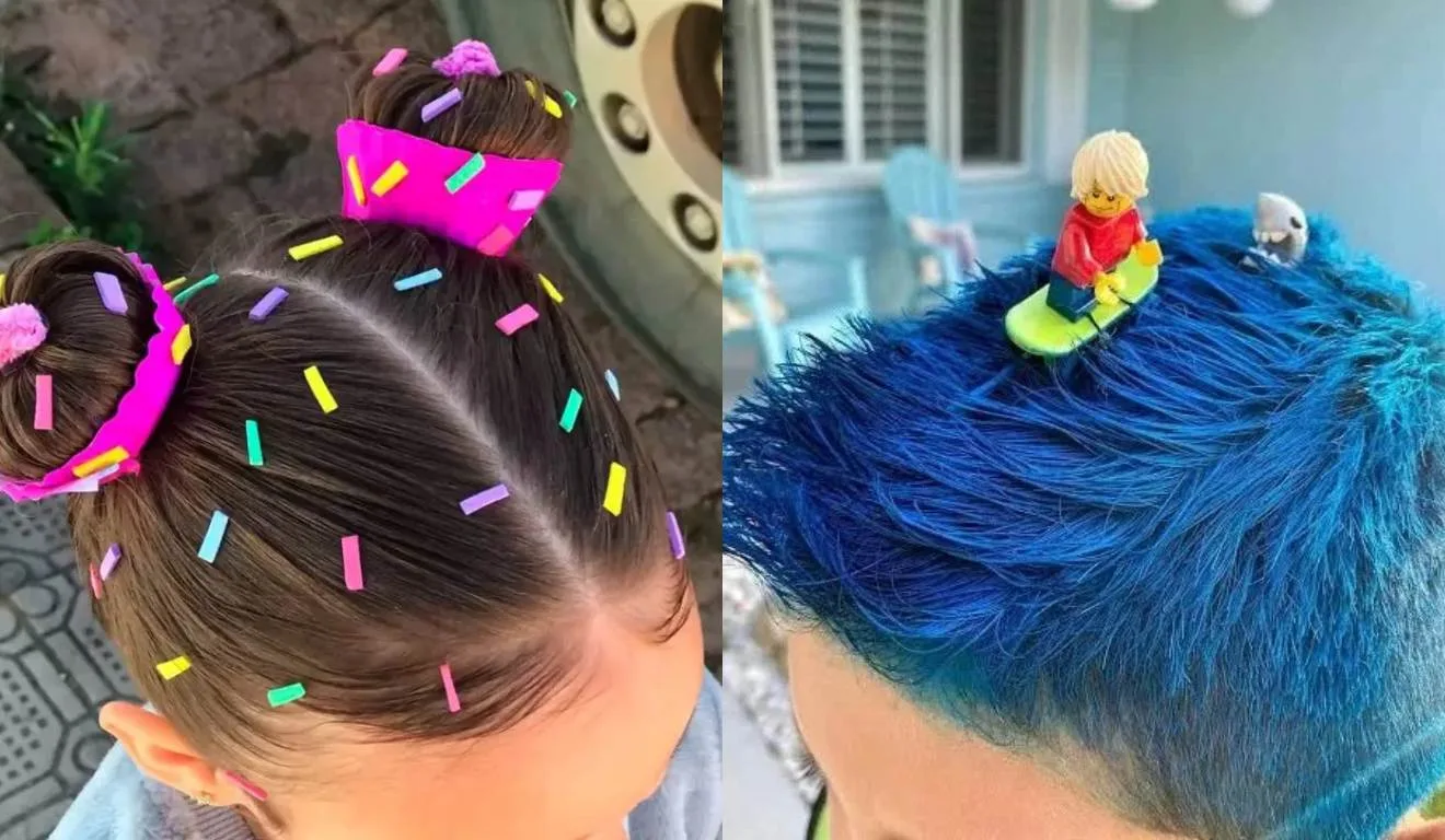 cabelo maluco menino ideias
