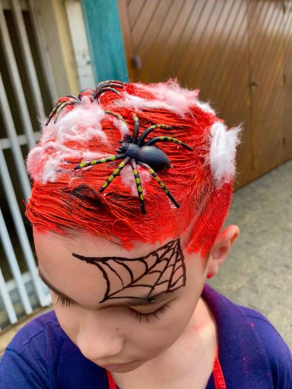inspiração cabelo maluco menino