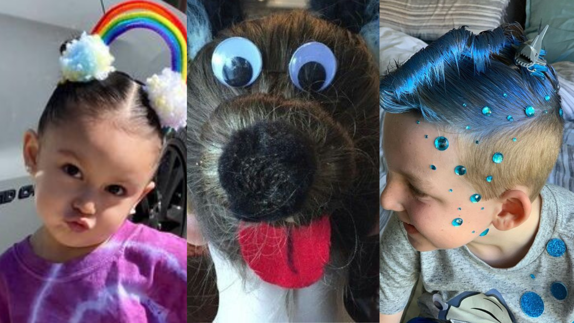 como fazer cabelo maluco de dinossauro passo a passo menino