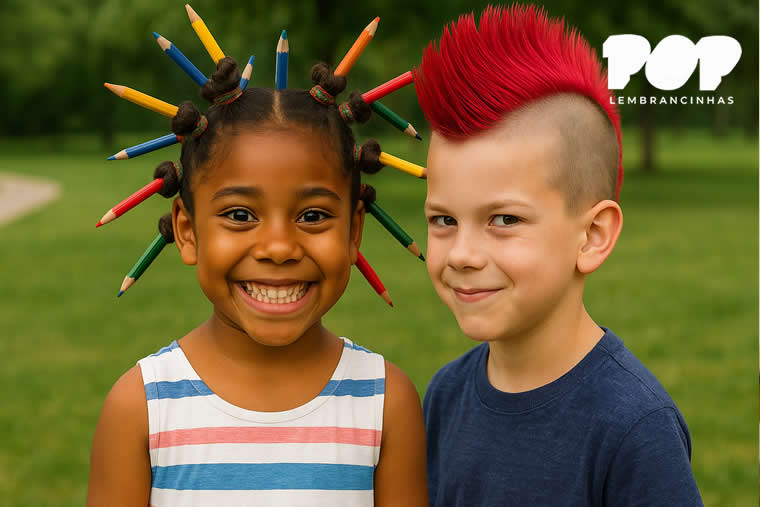 como fazer cabelo maluco de dinossauro passo a passo menino