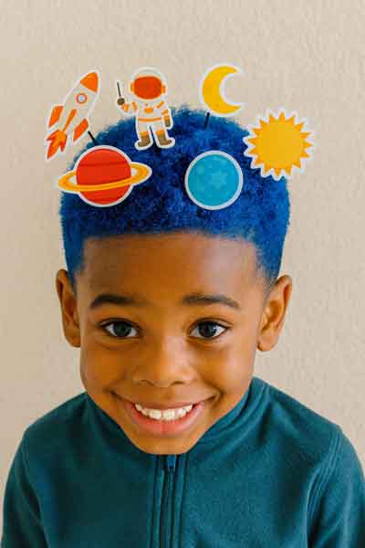 cabelo maluco menino