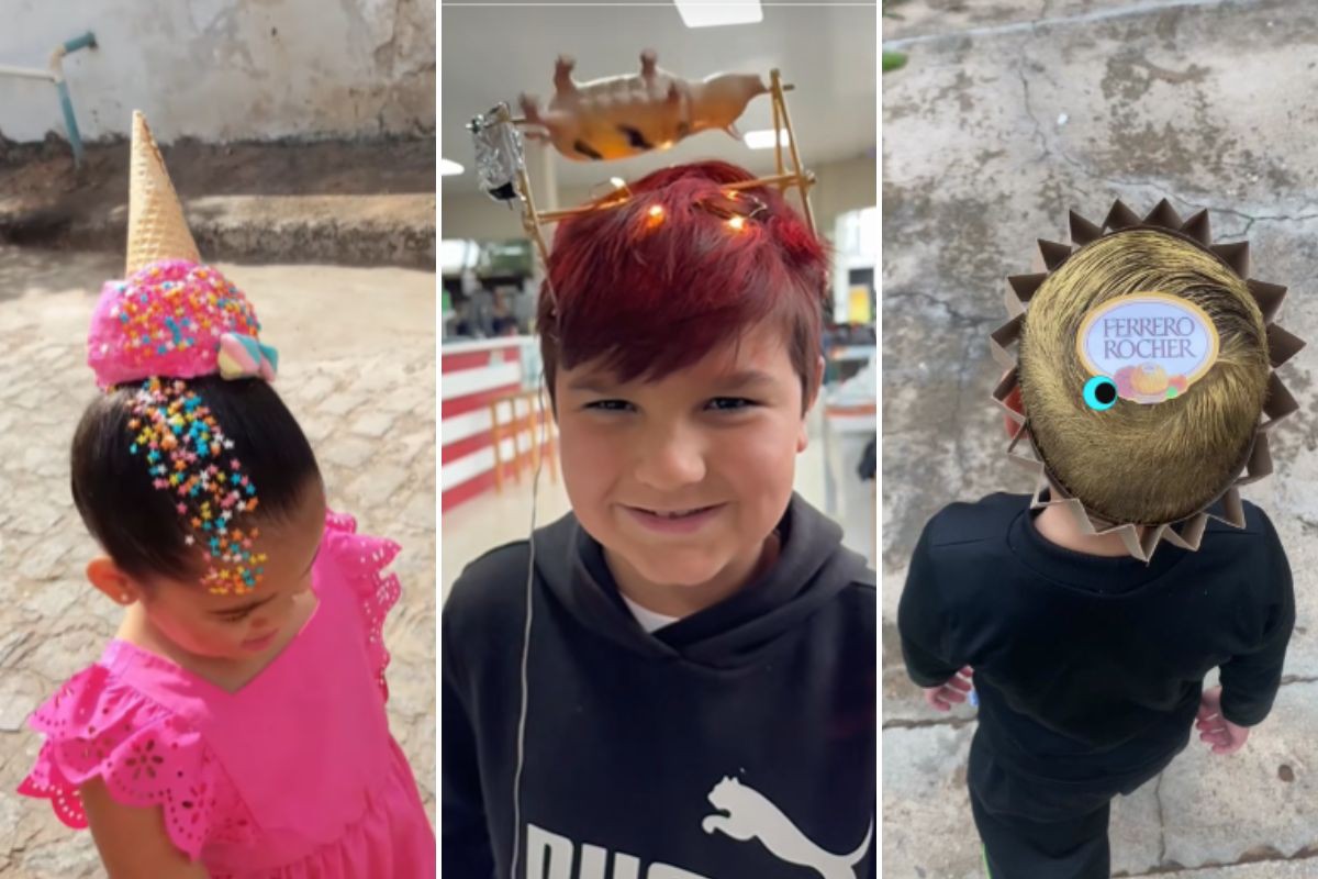 ideias de cabelo maluco para meninos super herois