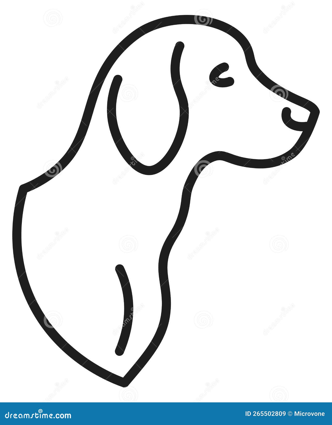 desenhar cachorro deitado