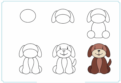 desenhar cachorro realista iniciante
