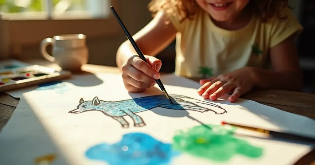 Cachorro pra Pintar: Como Transformar Rabiscos em Arte