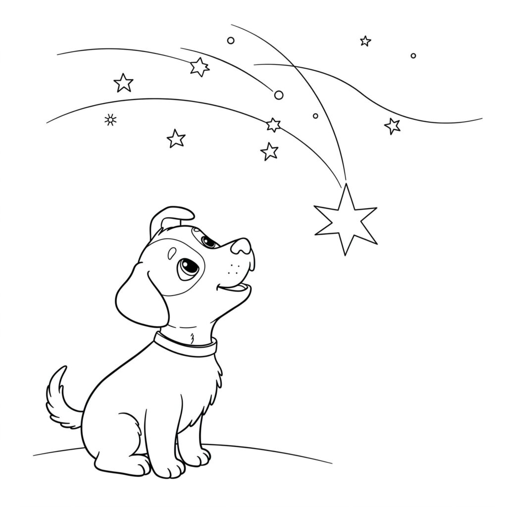 desenhos de Dálmata para pintar