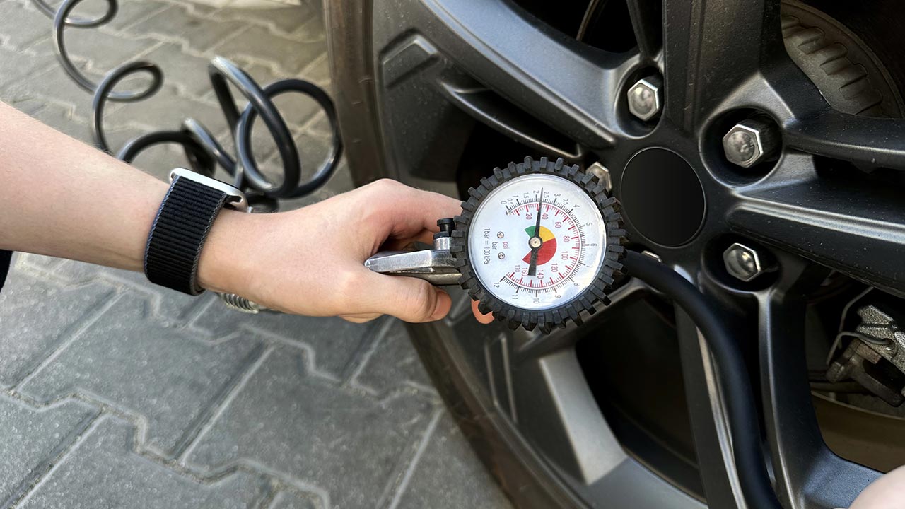 calibração de pneus com nitrogenio