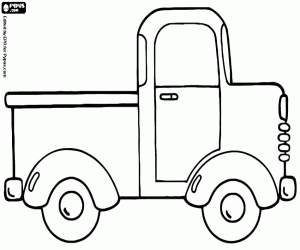 caminhão Volvo para colorir