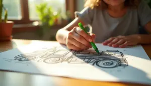 60 Desenhos de Caminhão para Colorir Grátis que Seu Filho Vai Amar