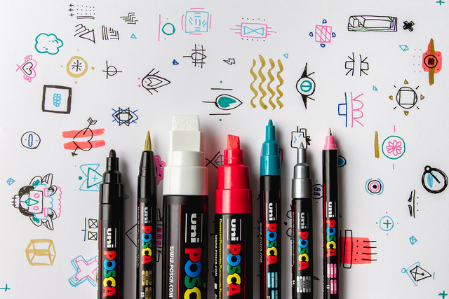 erros comuns ao usar caneta posca