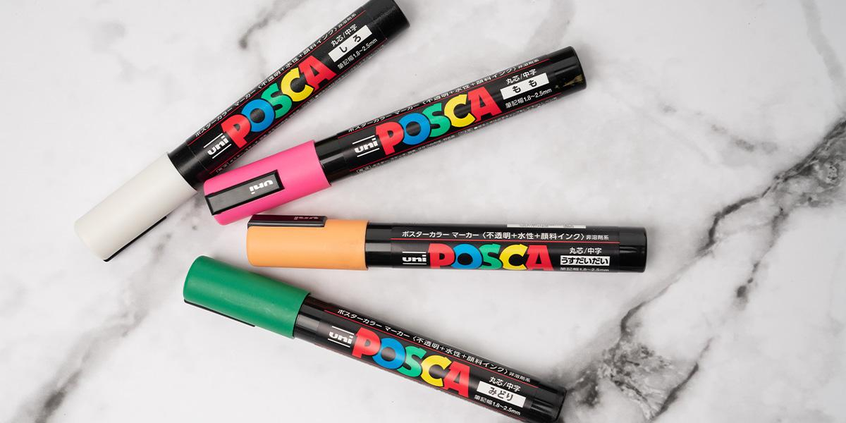 ideias criativas com caneta posca