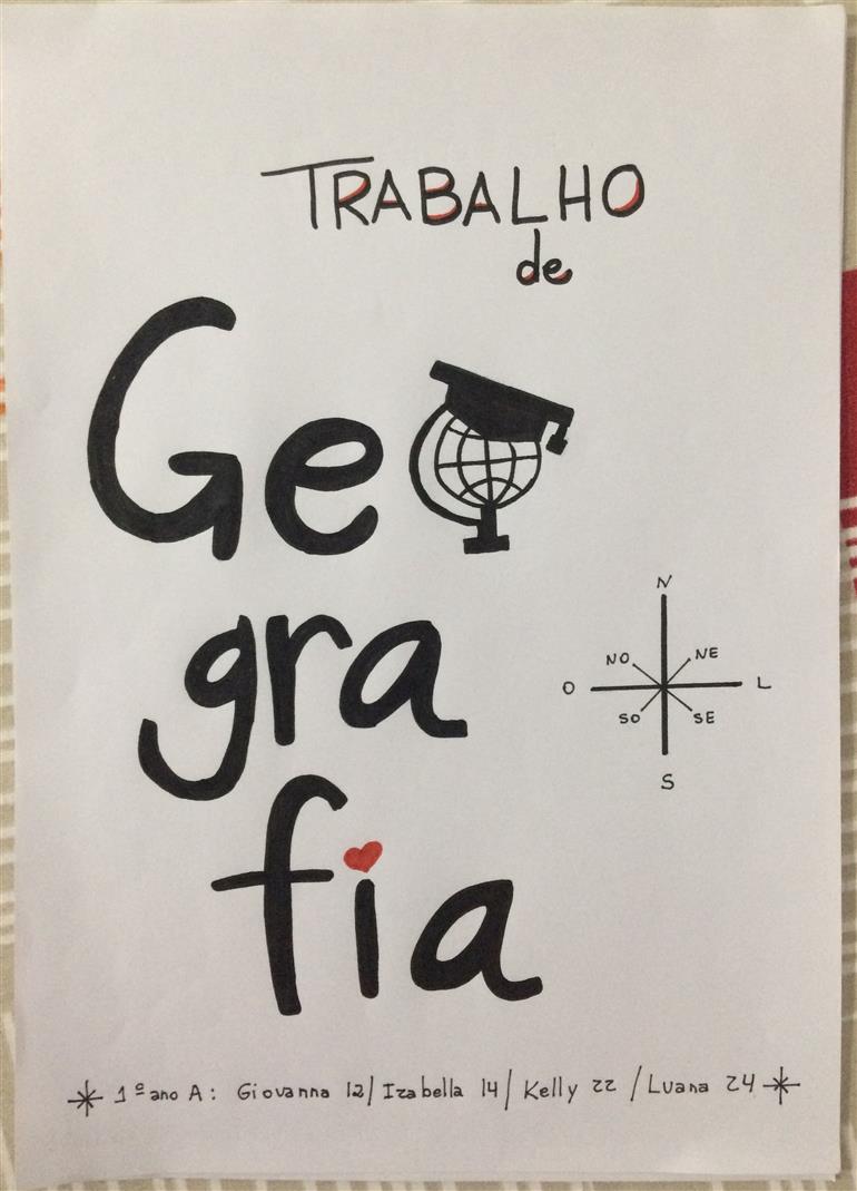ideias criativas para capa de trabalho a mão