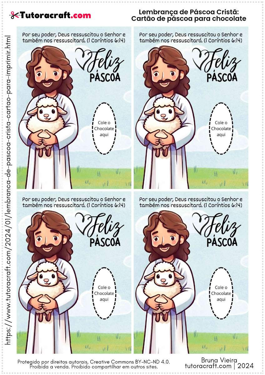 cartão de páscoa para colorir imprimir