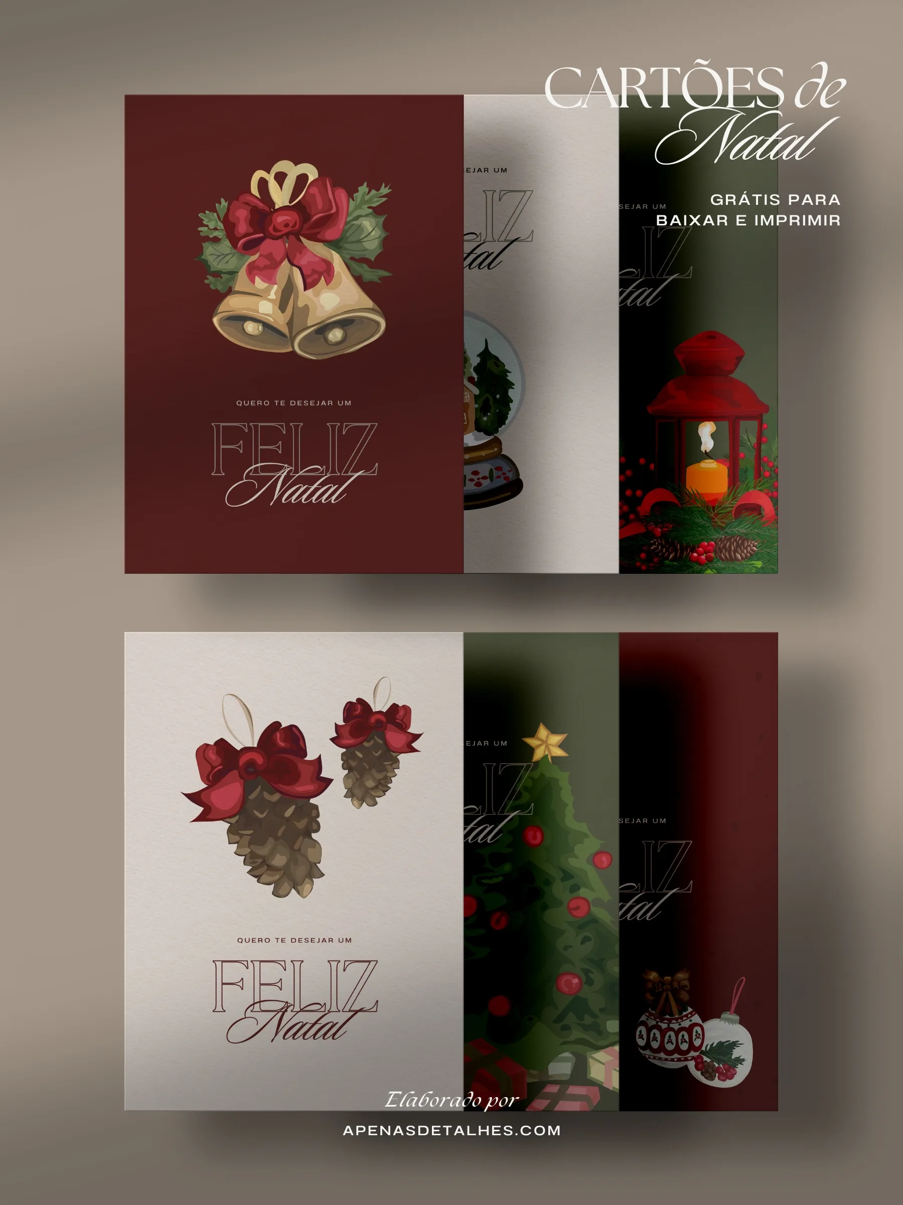 erros comuns ao imprimir cartao de natal