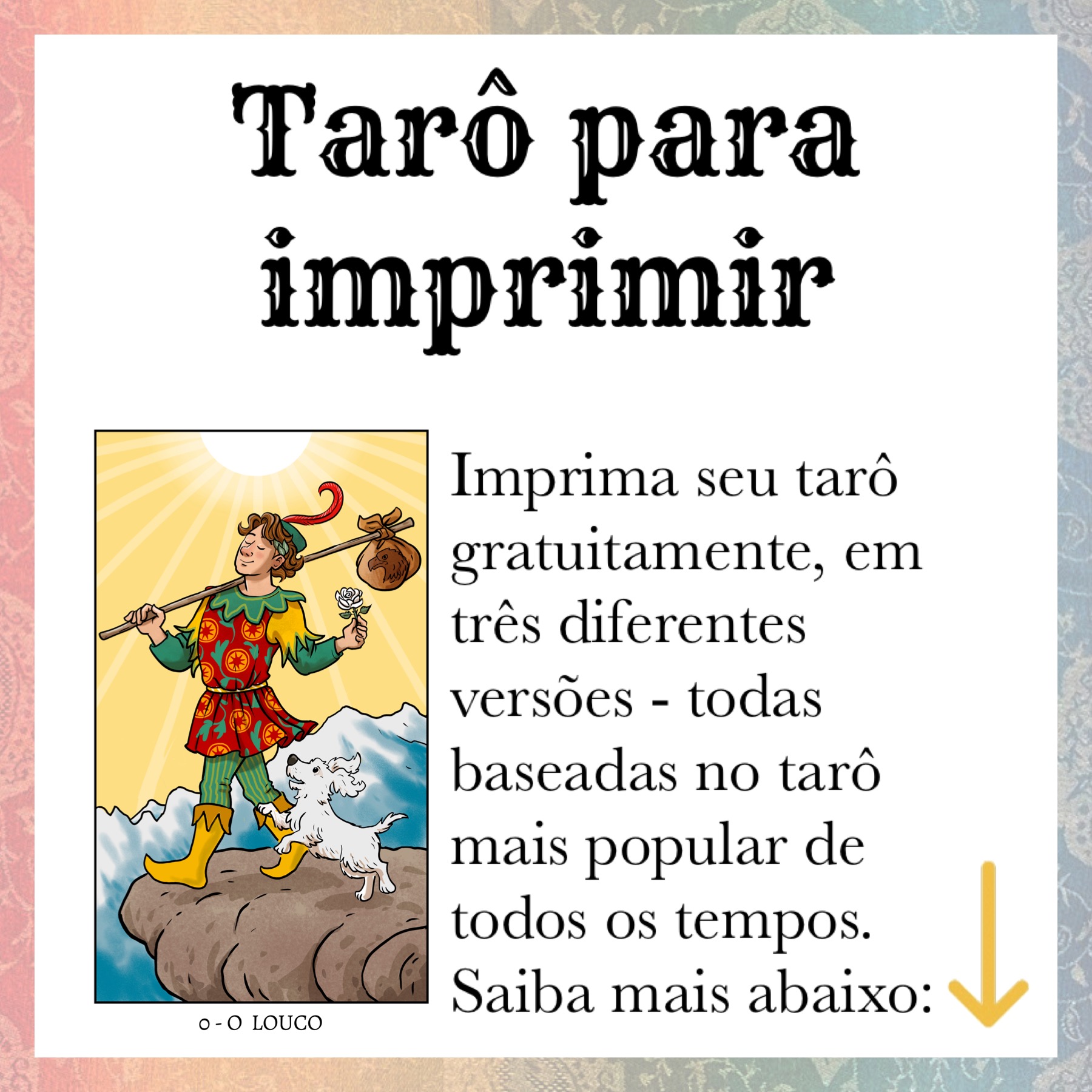 melhores cartas de tarot para iniciantes