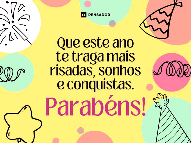 cartinha de aniversário